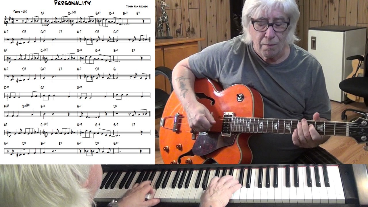 Personality - Jazz guitar & piano cover ( Jimmy Van Heusen )