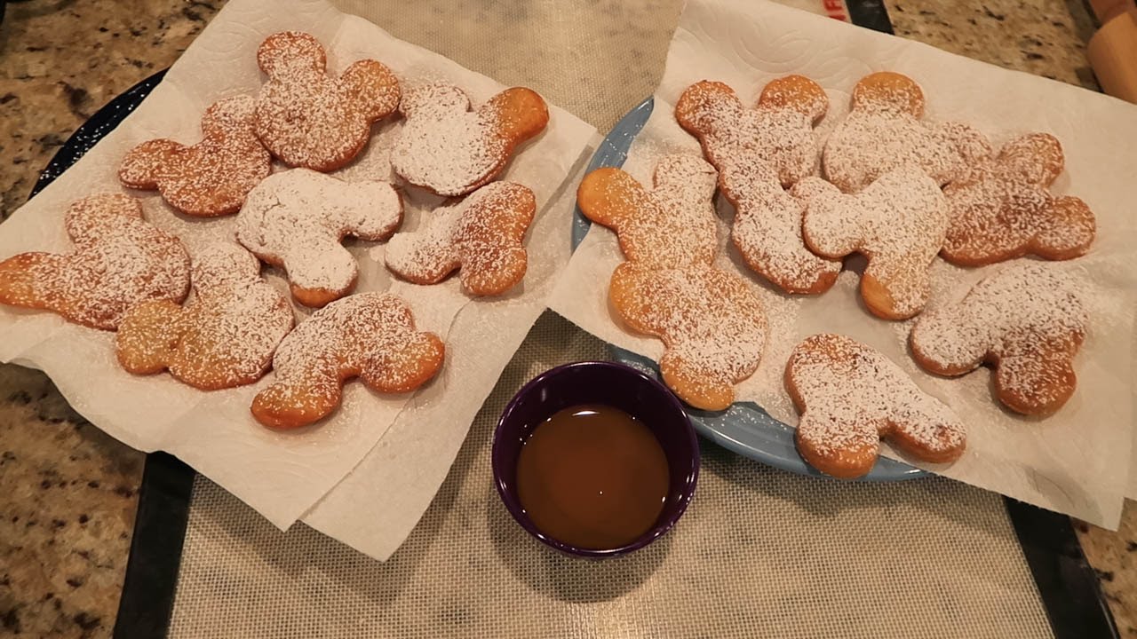 Making Mickey Beignets from Port Orleans French Quarter