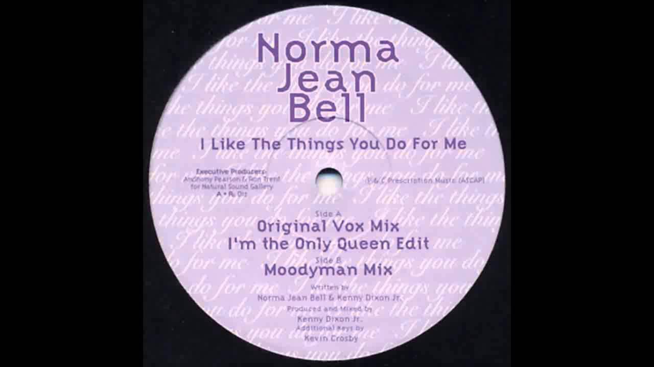 (1996) Norma Jean Bell - I Like The Things You Do For Me [Original Vox Mix]
