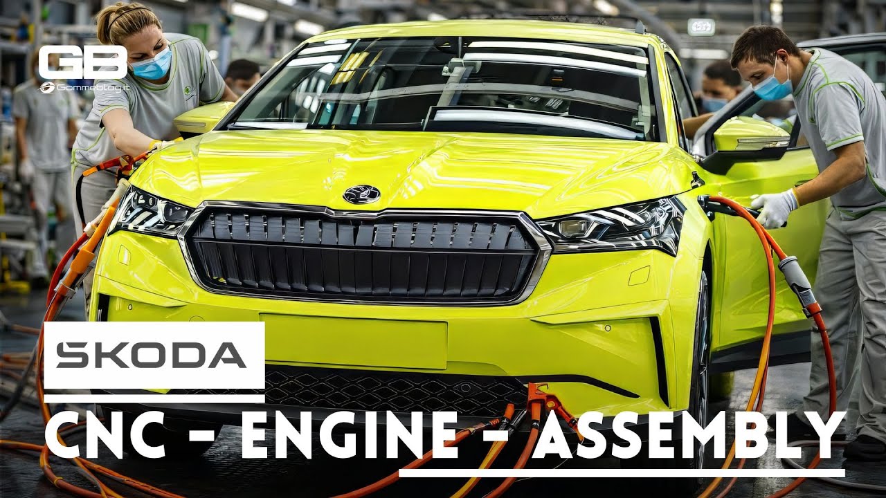 Skoda Precision Engineering: CNC, Engine & Assembly Process (Full Documentary)