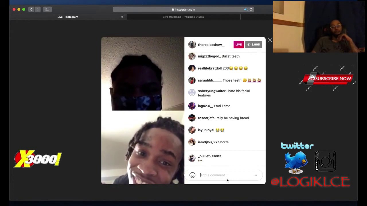 X3000LCE LIVE.....ON IG LIVE, THE CC SHOW EPISODE 5 | SEASON 9 