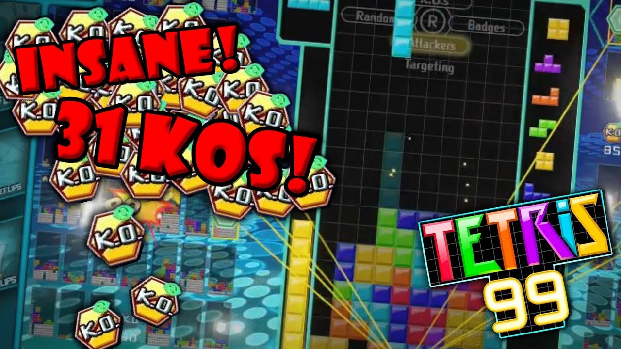 INSANE 31 KO GAME (Tetris 99)