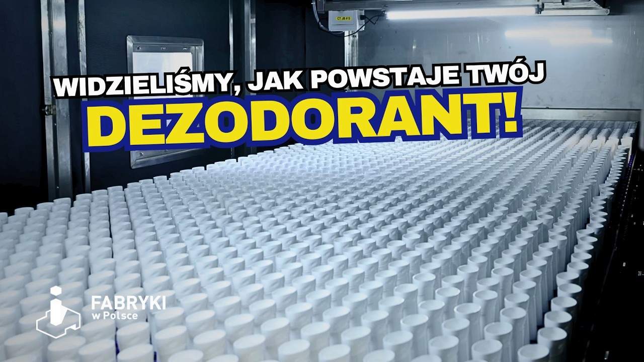 Sekrety produkcji DEZODORANT&Oacute;W Rexona i Dove - Fabryki w Polsce