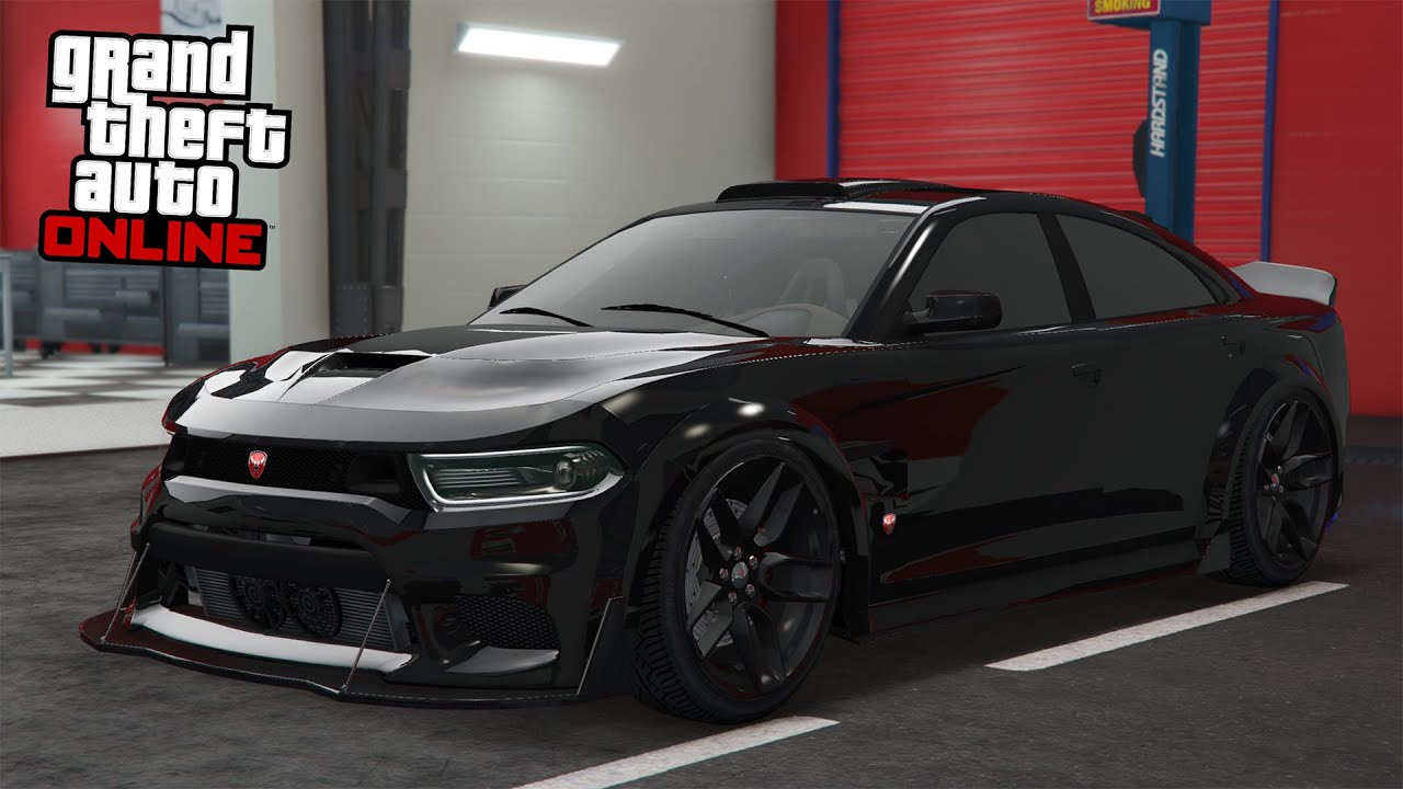 GTA 5 Online - Bravado Buffalo Hellfire (Dodge Charger Hellcat Redeye) - DLC Vehicle Customization