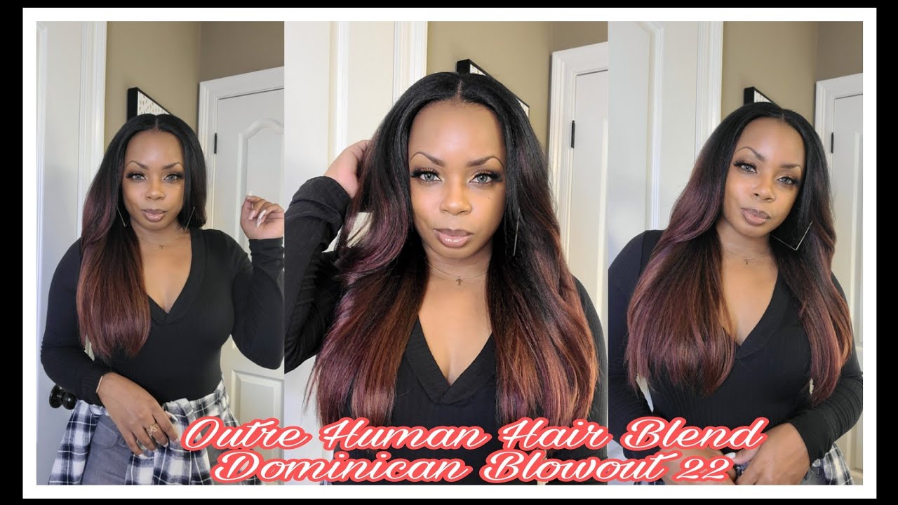 She's 🔥🔥🔥Outre Has Won Me Back Over With This One|Human Hair Blend U Part Wig for Under $25!!!