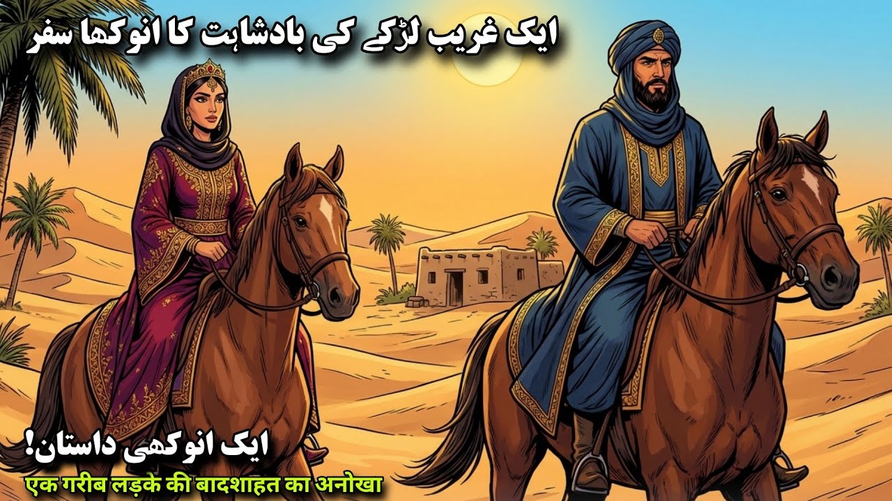 Ek Gareeb Larke Ki BadShahat Ka Anokha Safar || Moral Stories in Urdu, Hindi
