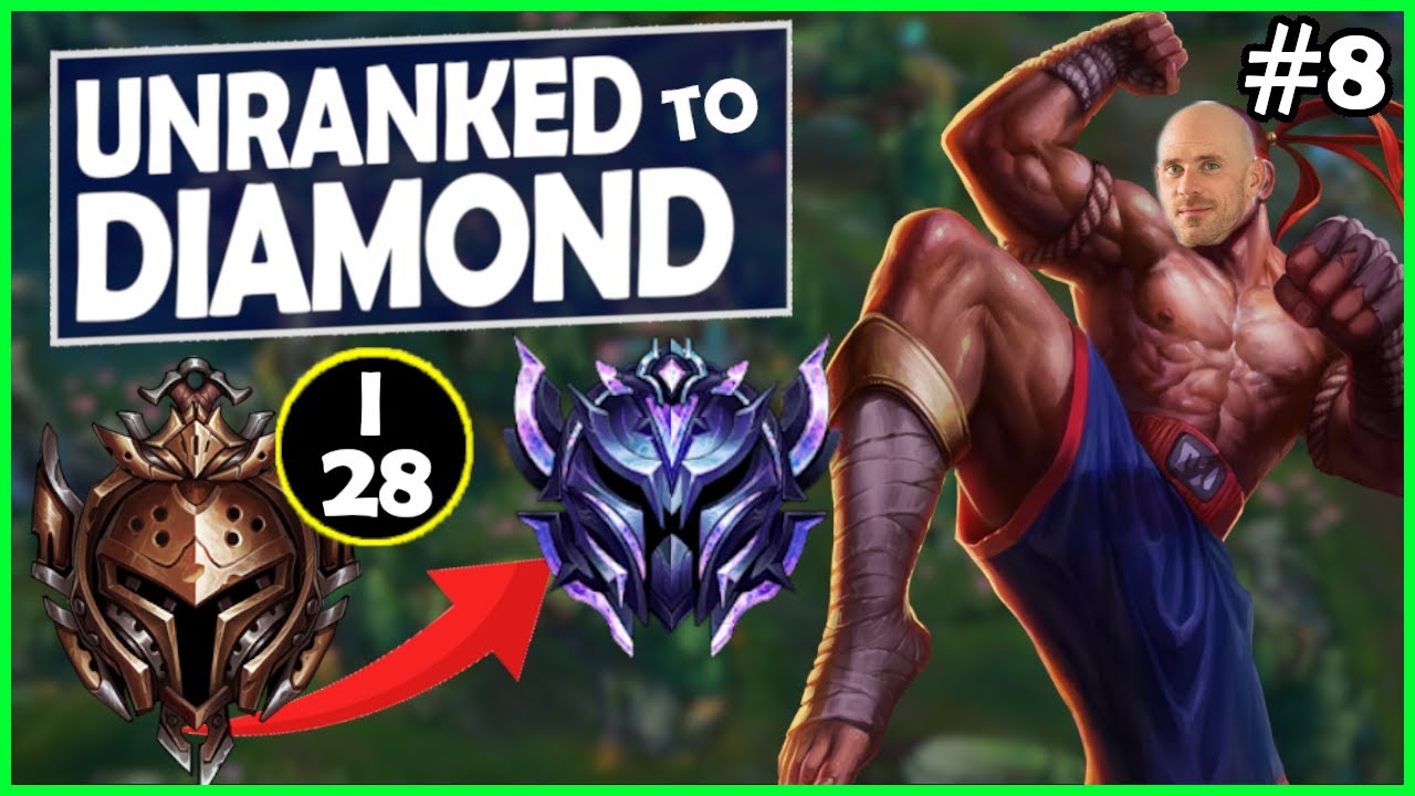 ŁYSY LEE SIN DOMINUJE SOLOQ! - UNRANKED TO DIAMOND CHALLENGE S10 Ep. 8 - League of Legends
