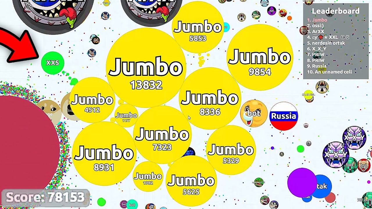 Agar.io 87,153 Score on Experimental - EPIC SOLO AGARIO GAMEPLAY