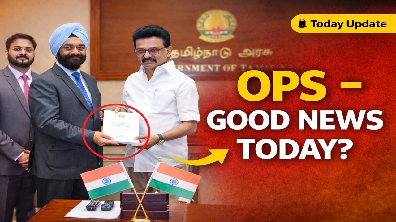 OPS இறுதி அறிக்கை தாக்கல்! அரசு ஊழியர்களுக்கு நல்ல செய்தியா? | Gagandeep Singh Bedi Report