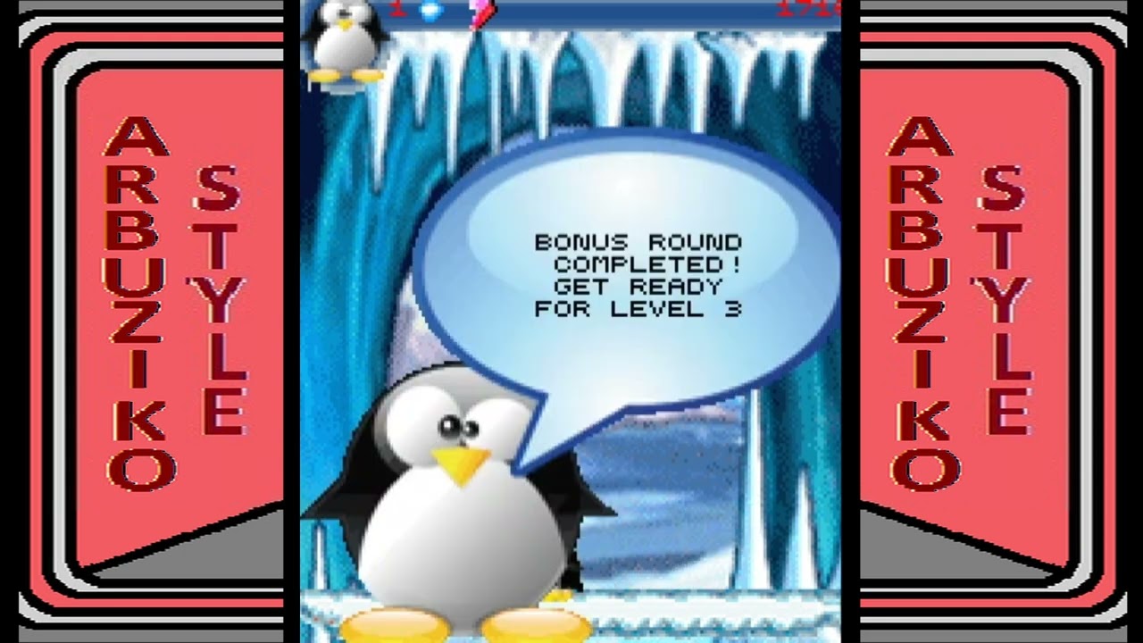 Зимняя Новогодняя мобильная java игра save the seals