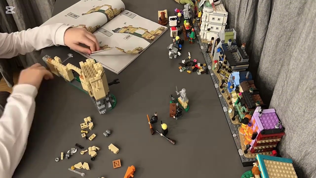 Hogwarts Castle: Flying Lessons 76447 Lego Harry Potter part 1