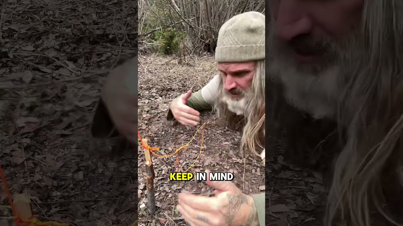 PRIMITIVE Trap | Wild Wisdom #trapping #trapper #primitivetechnology #primitiveskills #donnydust