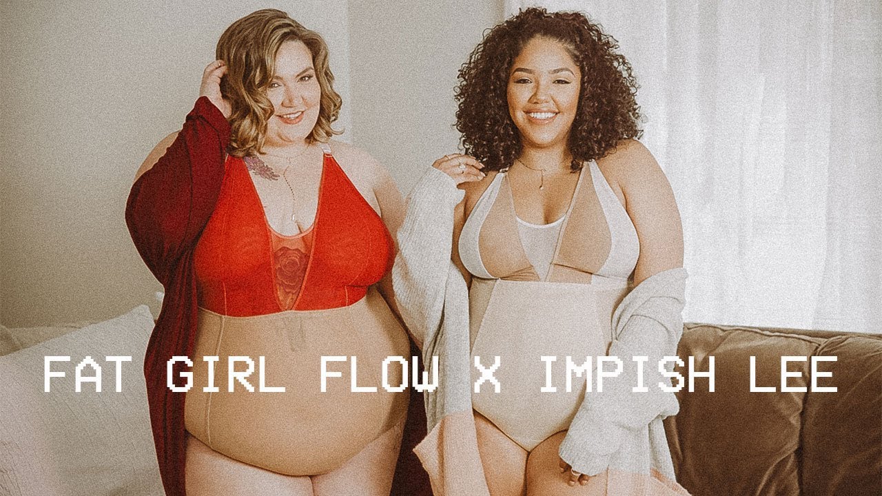 FAT GIRL FLOW X IMPISH LEE PLUS SIZE LINGERIE COLLAB
