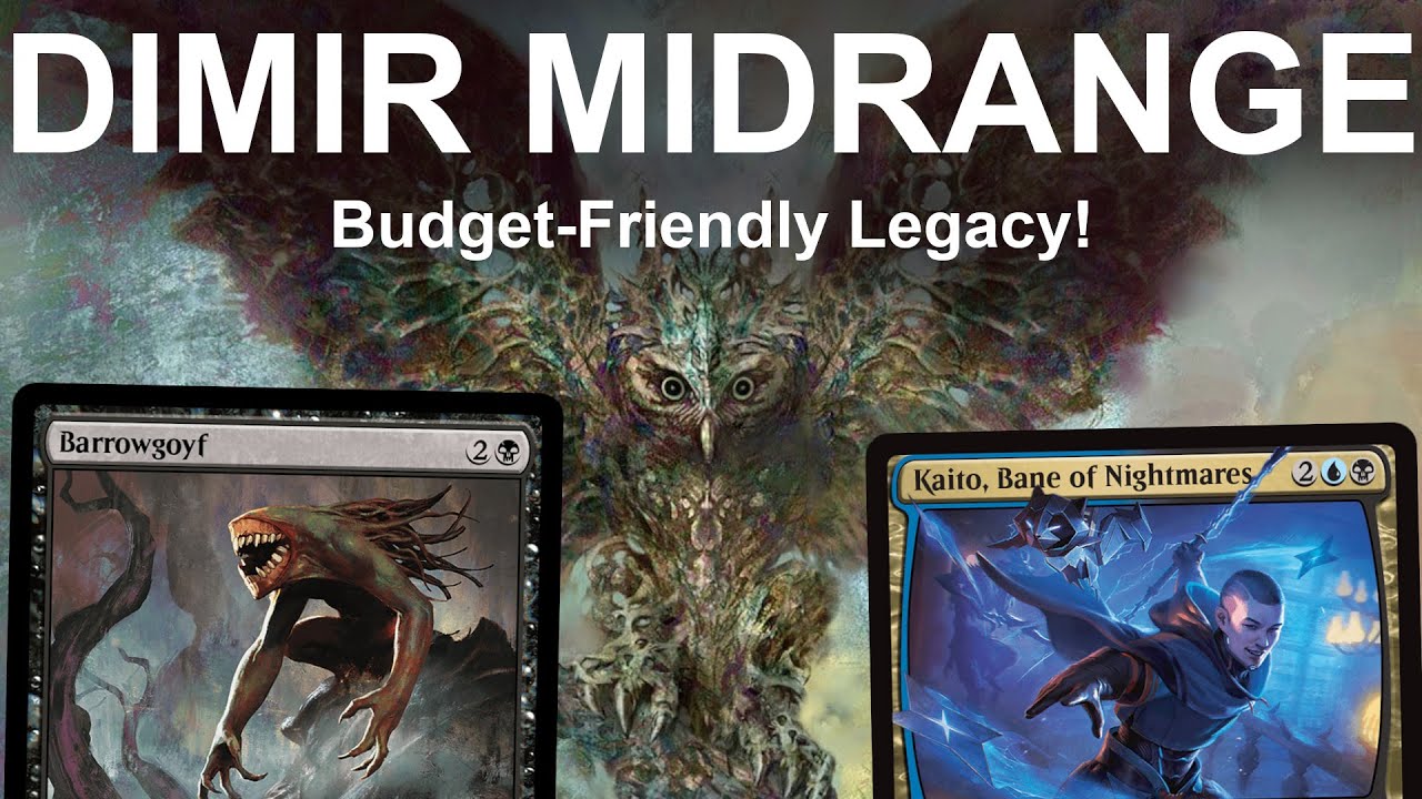 JUST THE GOOD CARDS! Legacy Dimir Midrange. Budget Brew MTG