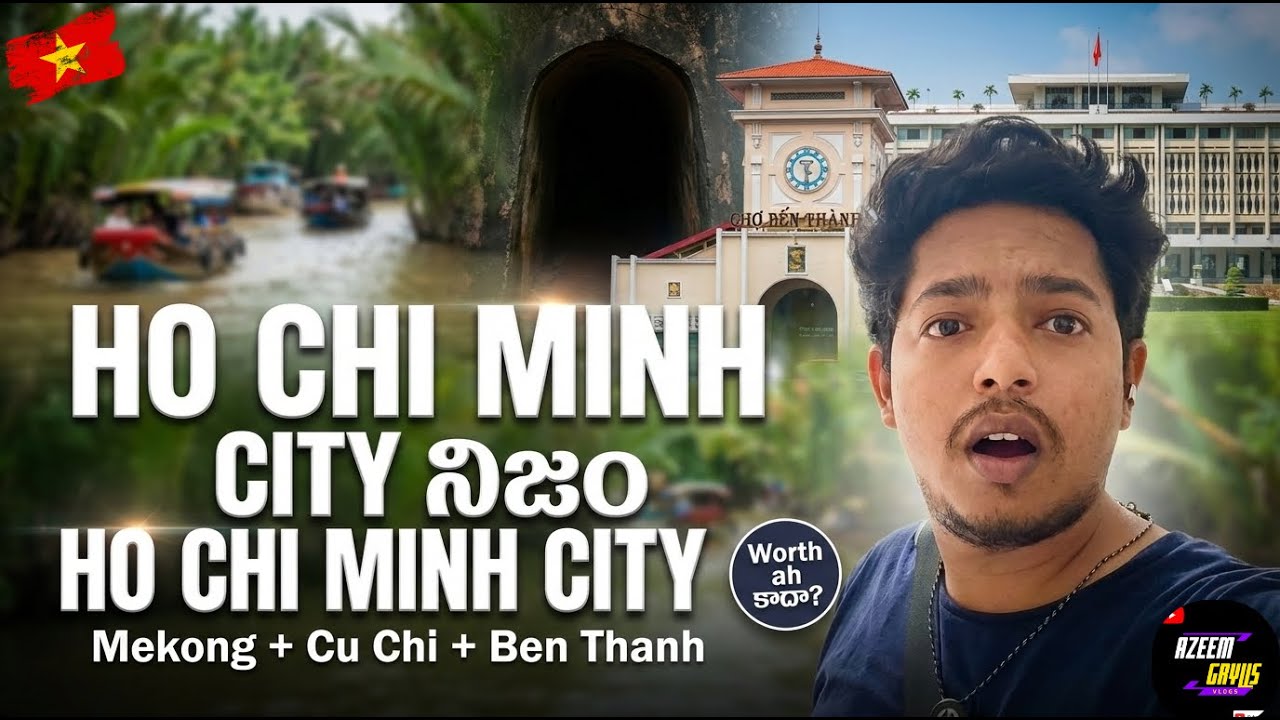 🇻🇳 Ho Chi Minh City Vlog | Worth ah Leda? 🤔 | Mekong Delta + Cu Chi Tunnels + Ben Thanh Market