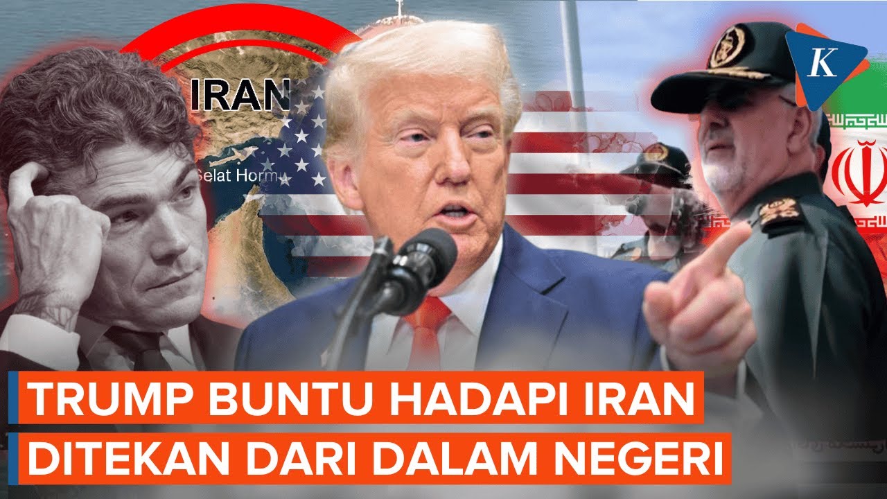 Tak Ada Tujuan Jelas, Trump Buntu Hadapi Iran yang Terus Melawan?