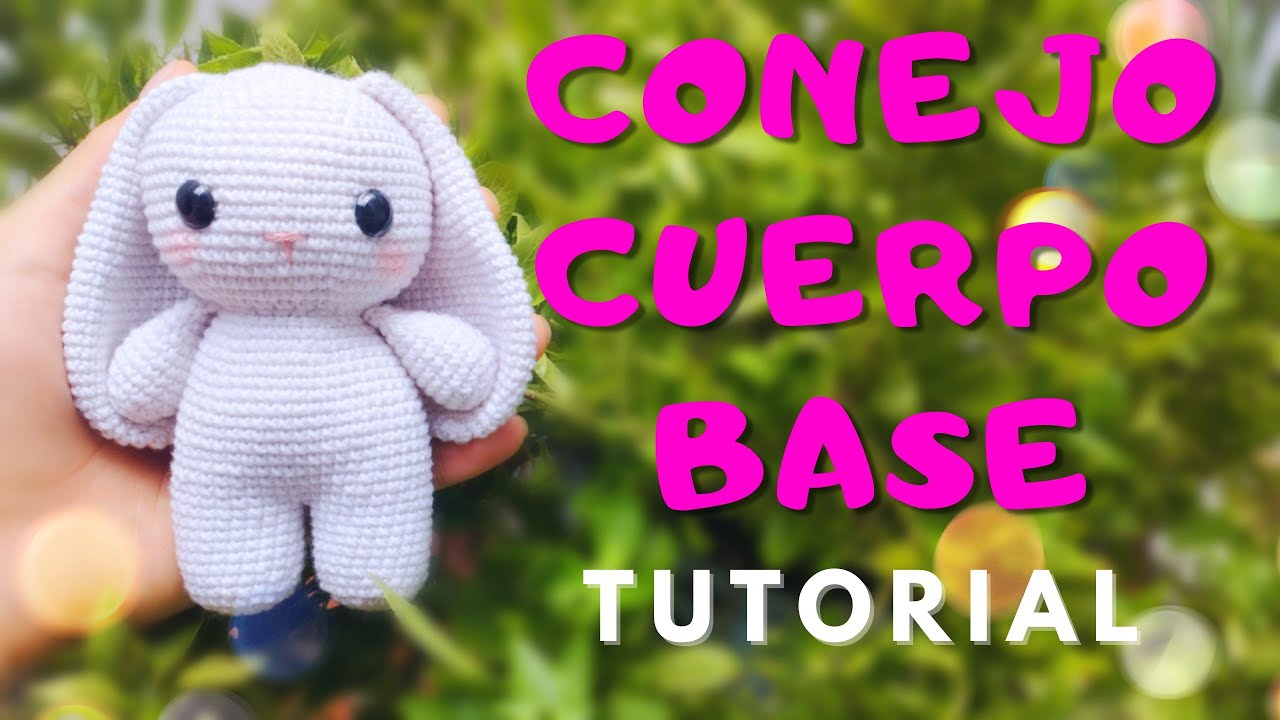 🐇Aprende a Hacer un Conejo Amigurumi: Tutorial Paso a Paso