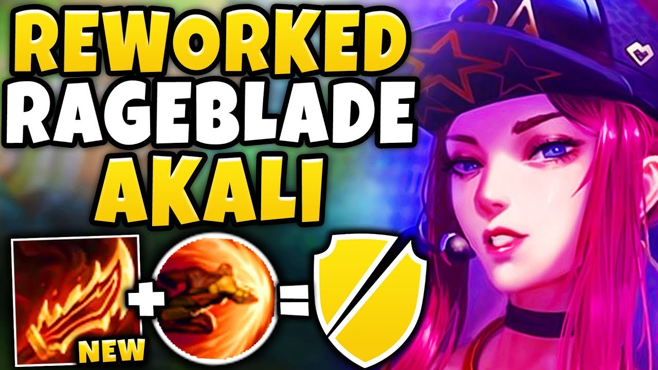 (FACE-CAM) *REWORK* RAGEBLADE AKALI IS GOD-TIER! (HYBRID PEN) S9 AKALI GAMEPLAY - League of Legends
