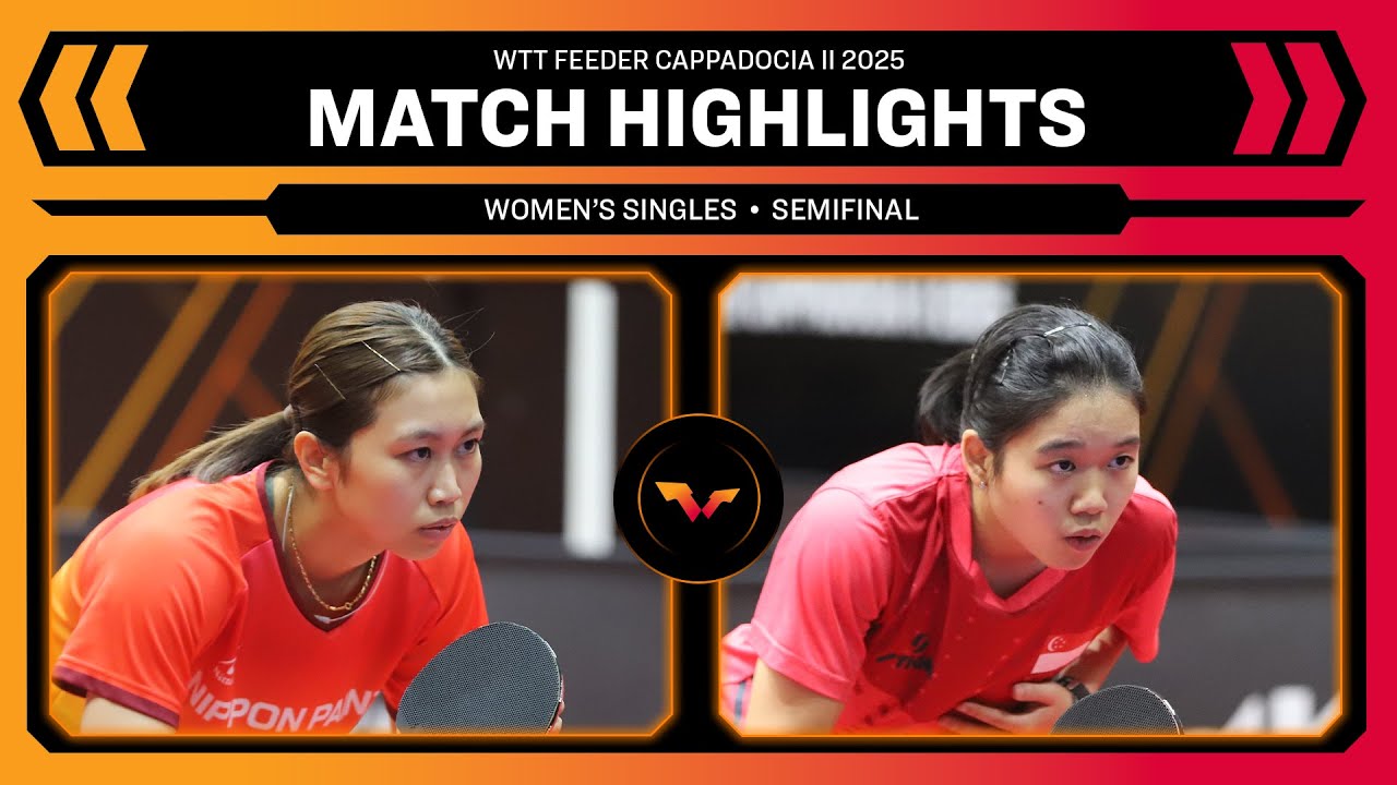 Hitomi Sato vs Tan Zhao Yun | WS SF | WTT Feeder Cappadocia II 2025