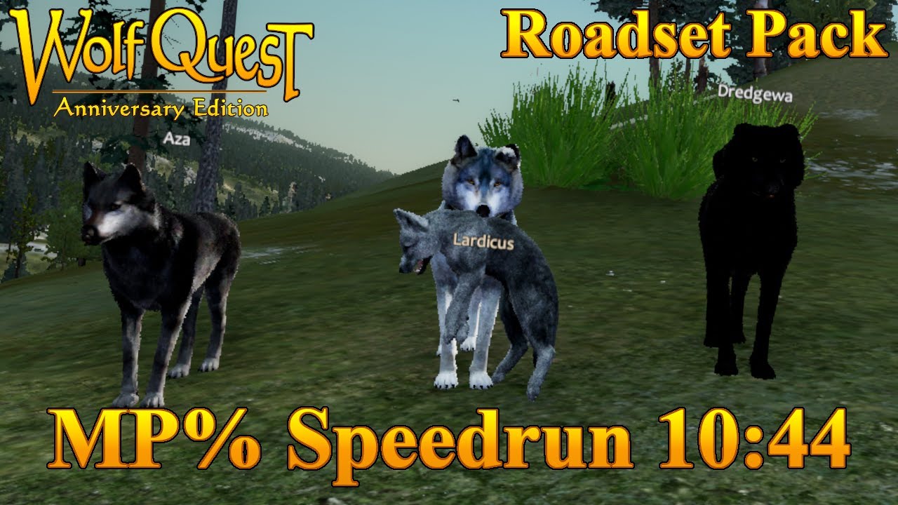 Multiplayer% Speedrun 10:44 || WolfQuest Anniversary Edition