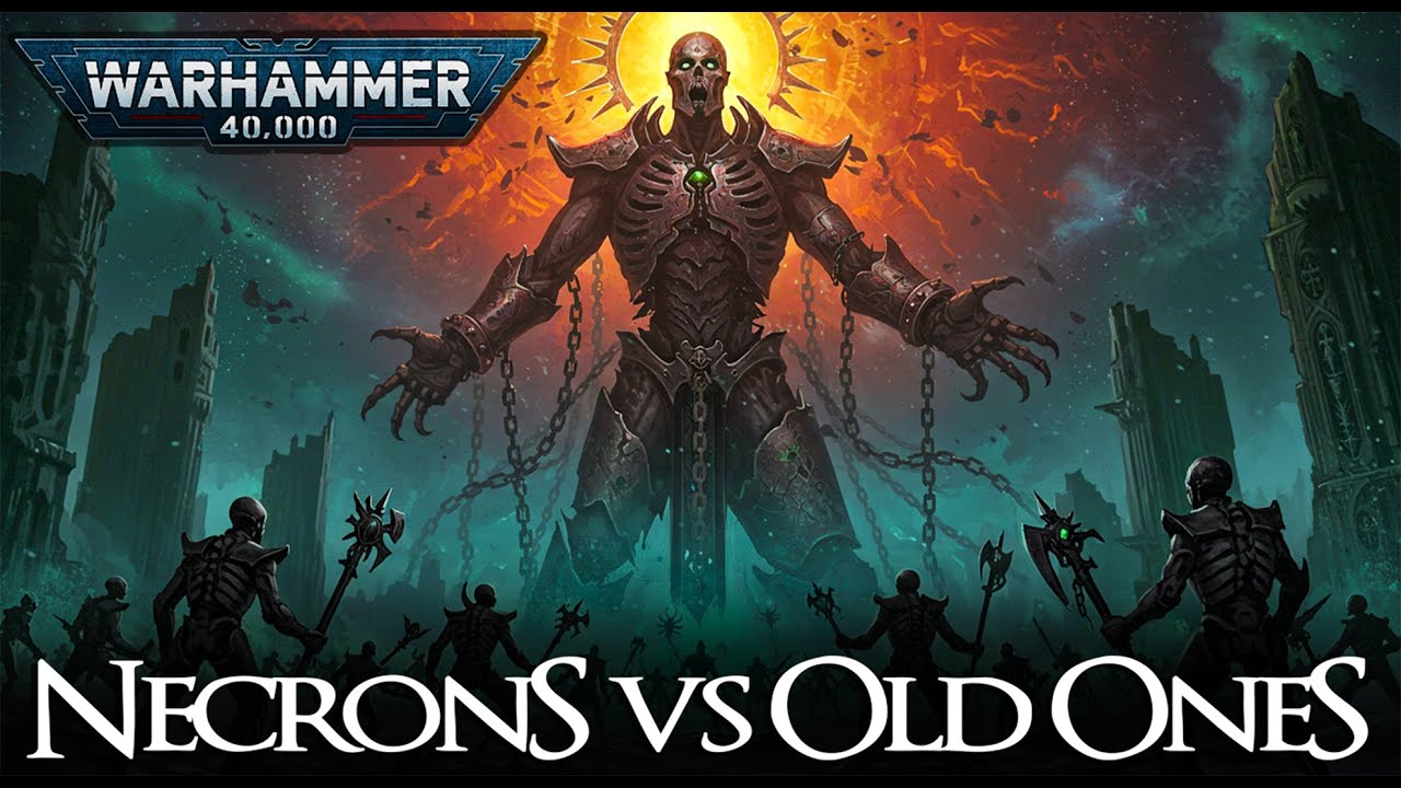 The War in Heaven – Necrons vs the Old Ones Lore To Sleep To