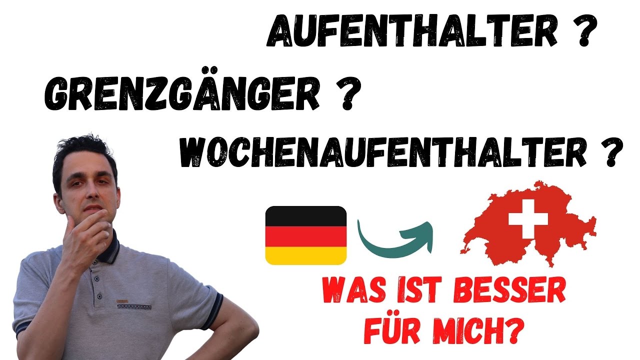 Grenzgänger oder Aufenthalter in der Schweiz? 📊 Vor + Nachteile (Brutto-Nettolohn-Rechner Download)
