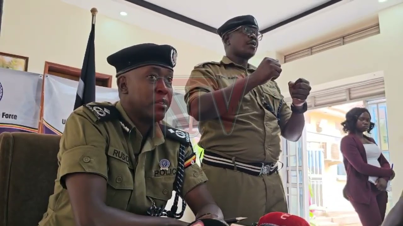 Police justify security at NUP headquarters, warn against march