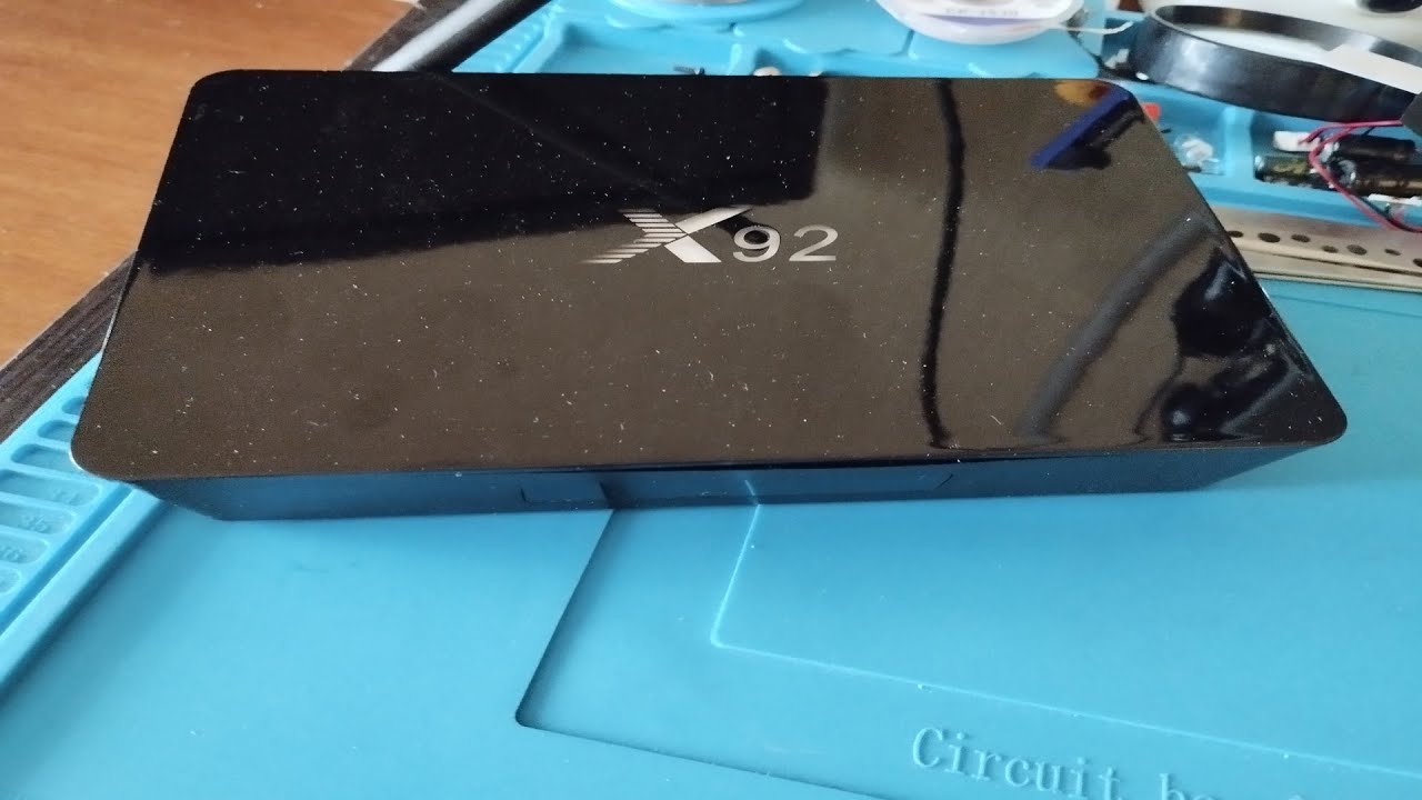 TV box X92 v2.1 проблемная память Samsung - прошивка Slimbox, замена emmc памяти