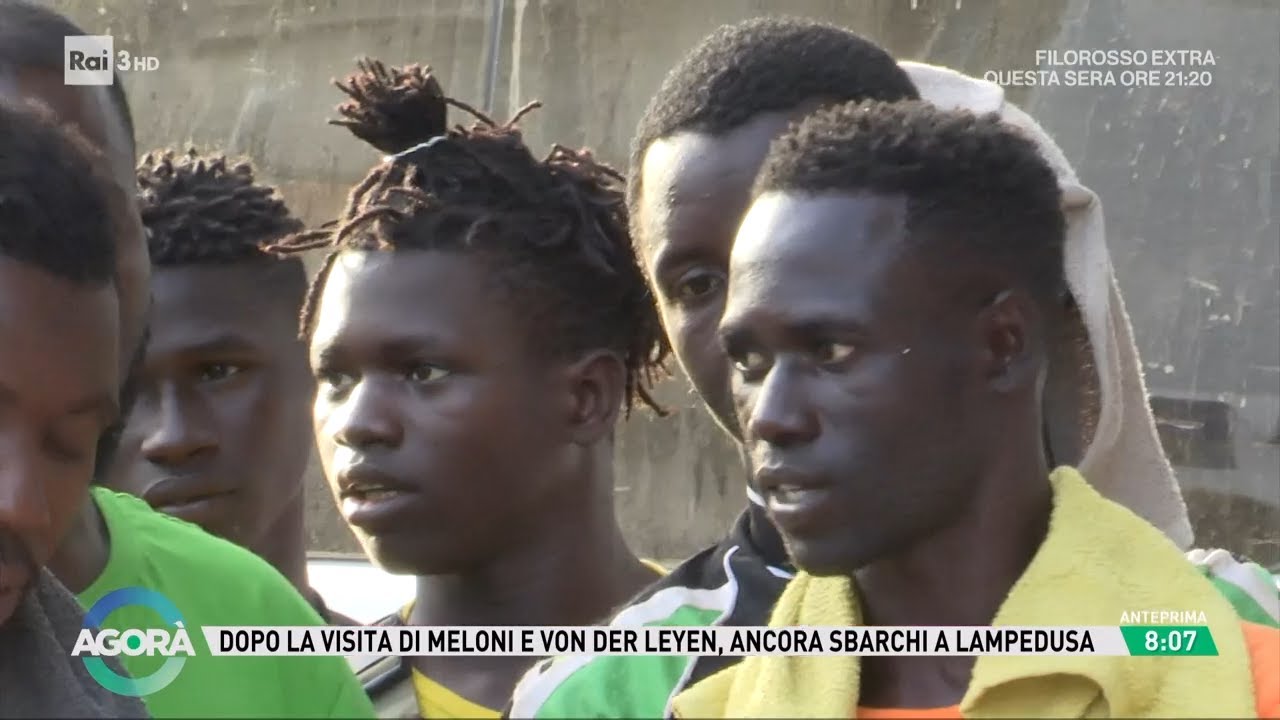 Lampedusa il giorno dopo - Agorà 19/09/2023