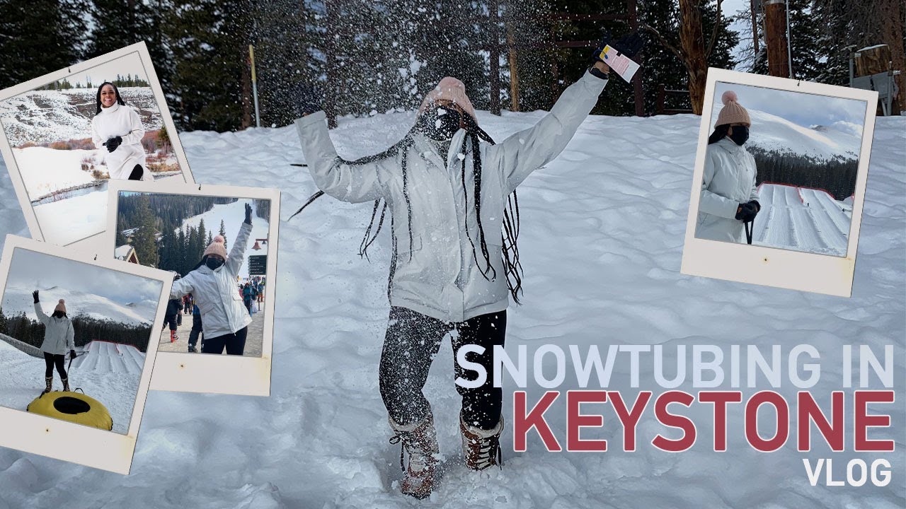 SNOW TUBING ADVENTURE KEYSTONE COLORADO | TRAVEL VLOG 2021 |  SKI RESORT | HOT TUBBING  | SashaLIVE