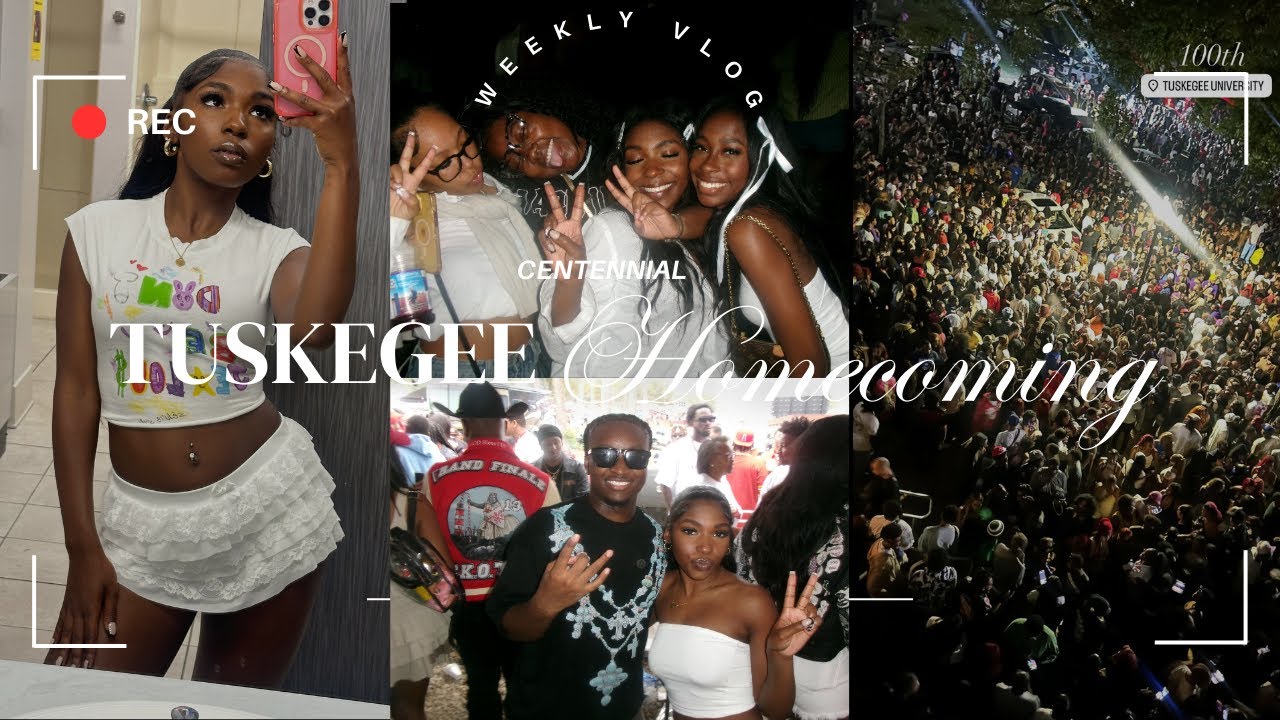 hbcu vlog: Tuskegee Homecoming 2024! | tailgate, probate, concert, greek step show |