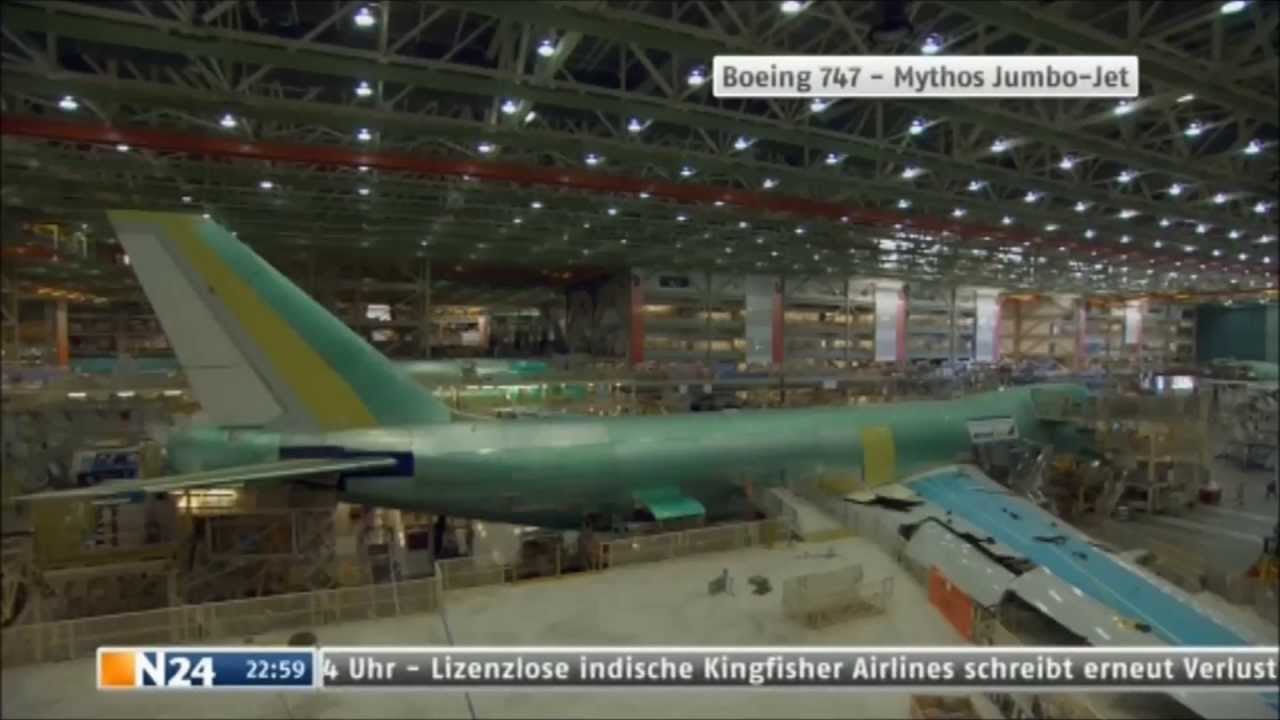 Boeing 747 - Mythos Jumbojet - Dokumentation &uuml;ber den Bau einer Boeing 747