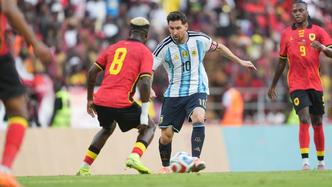 Lionel Messi Highlights vs Angola | Leo Goal & Assist