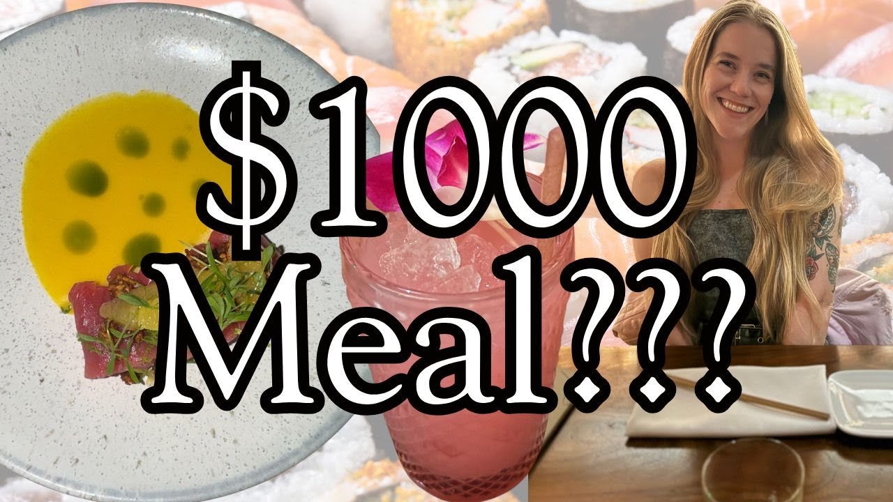 I Survived Uchi Miami&rsquo;s $1,000 Omakase 🍣 | Funny Food Review