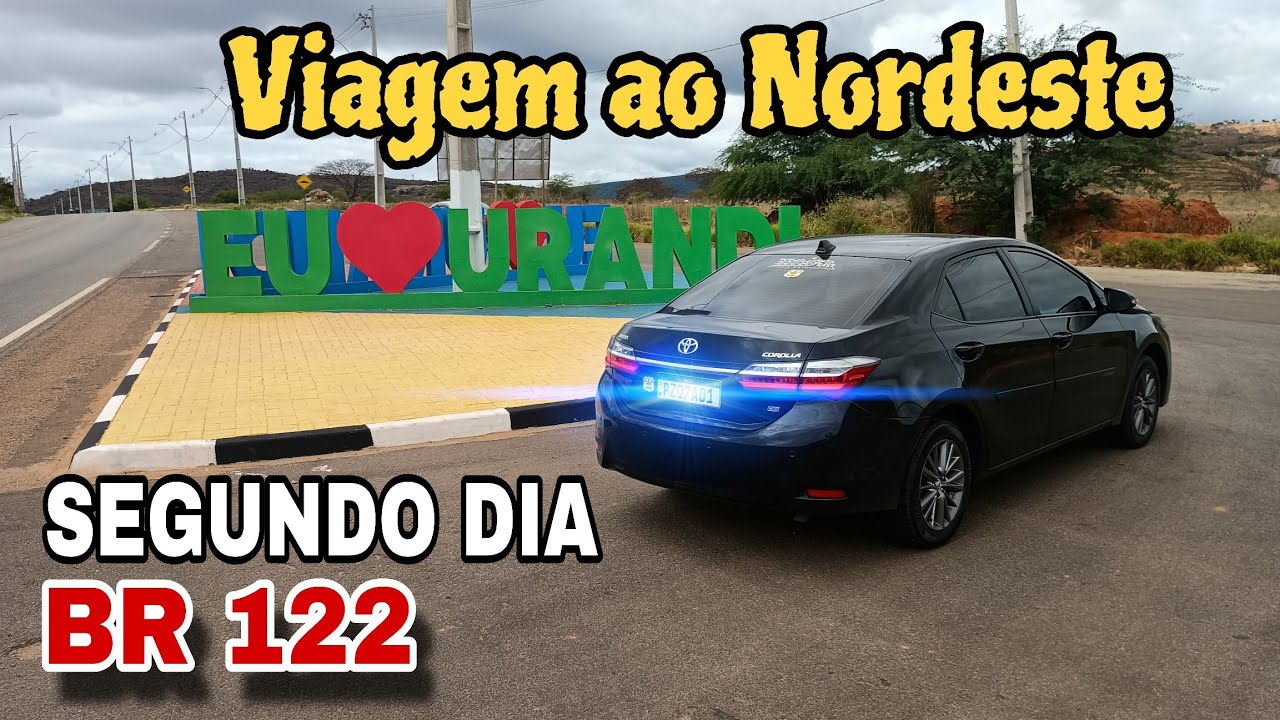 VIAGEM DE CARRO PARA O NORDESTE - EP10 Saindo de Espinosa Até Guanambi BR122