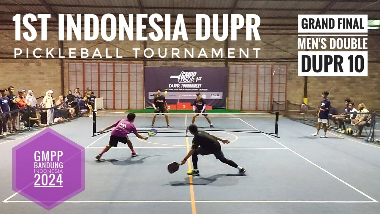 GRAND FINAL | MEN'S DOUBLES DUPR 10 - Bagoes Adam|Mustofa vs Sembara|Bardan | Pickleball Indonesia