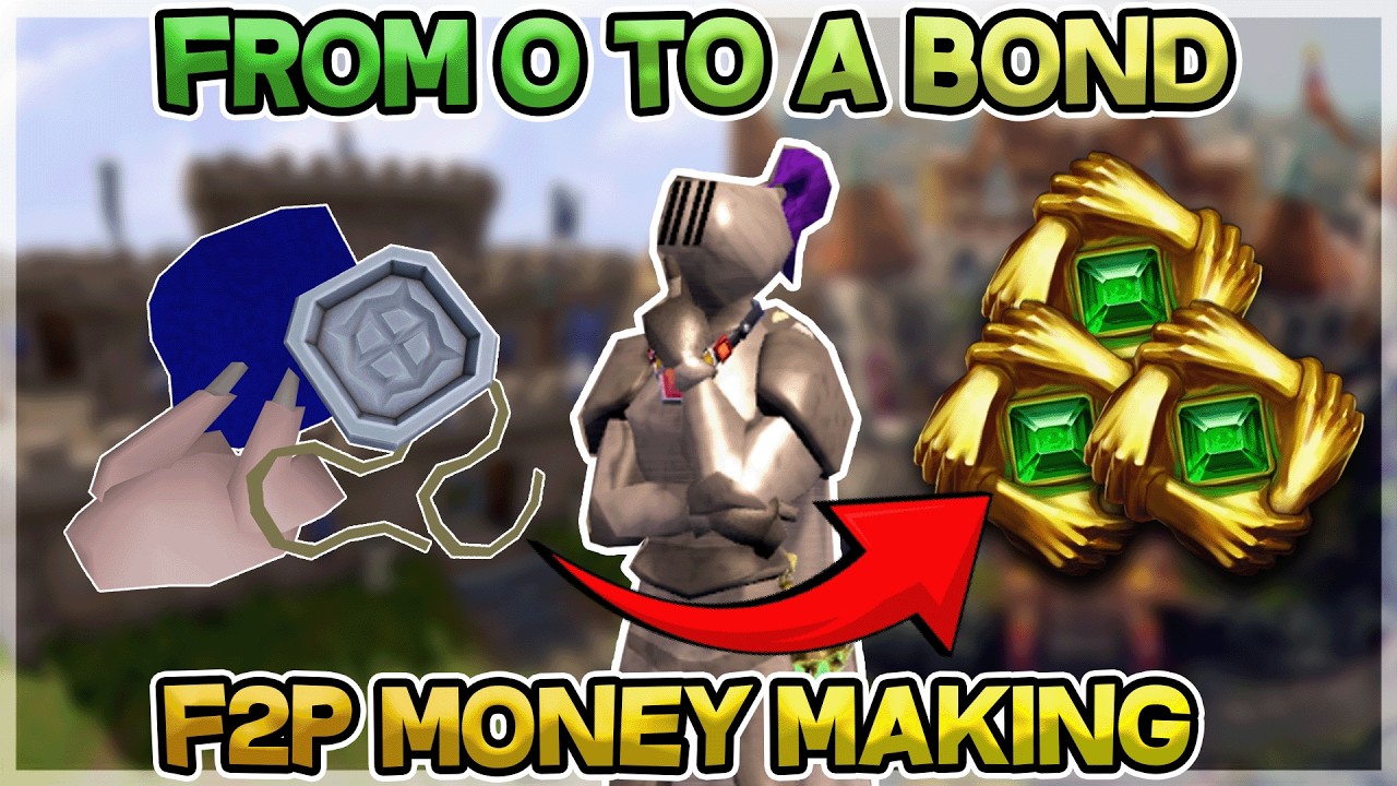 How to get your first BOND FAST! (F2p Money Making) - Rs3 2026