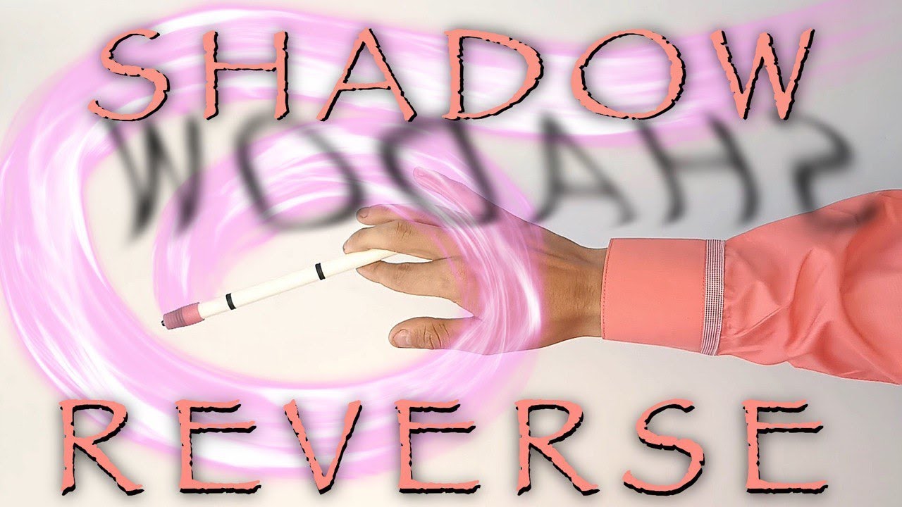 Shadow reverse. Cool penspinning trick. Learn How to Spin A Pen - In Only 1 Minutes. Tutorial.