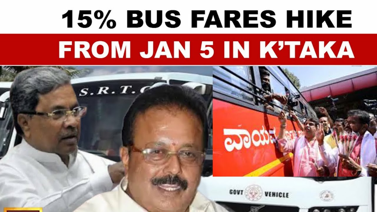 bus fare hike: goverment can't keep giving subsidies endlessly; says minister Cheluvarayaswamy