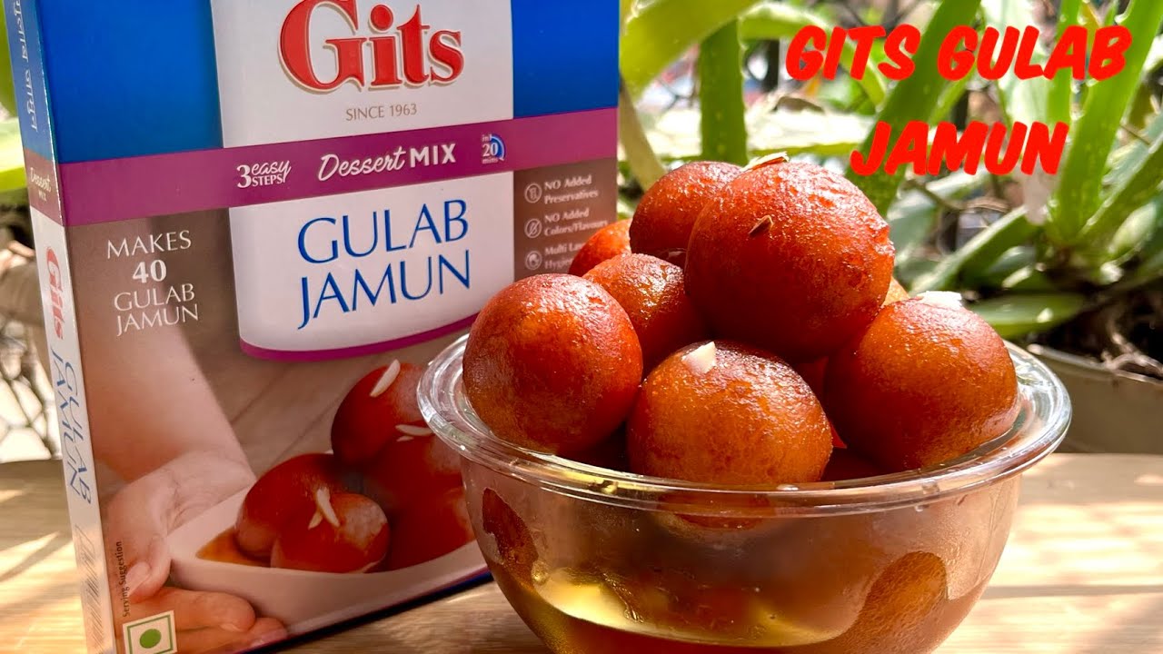 Gits Instant Gulab Jamun Mix | Gits Gulab Jamun  | Gits Gulab Jamun Recipe | Gulab Jamun Recipe