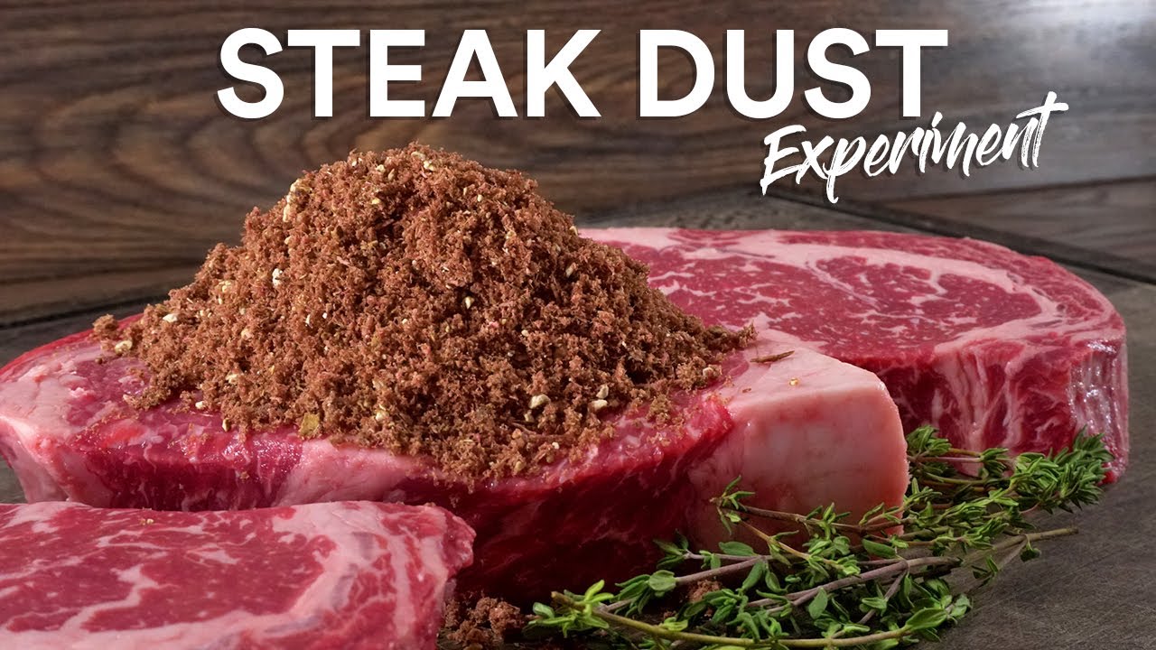 I turned Steaks into DUST to cook BETTER Steaks!