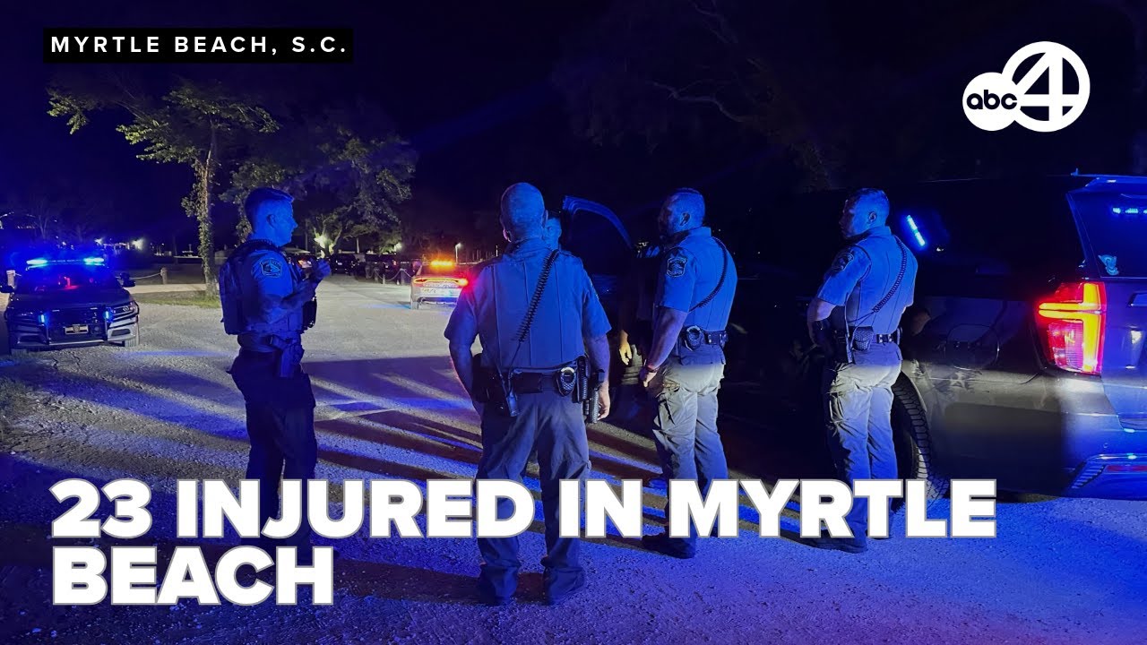 Nearly two dozen injured in violent Myrtle Beach weekend