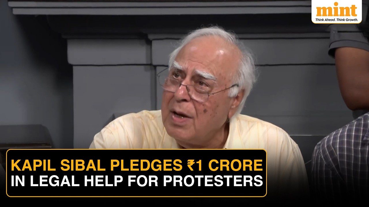 NEET Row: Kapil Sibal Announces Rs 1 Cr Aid, Website Linking Lawyers To CJP Protesters