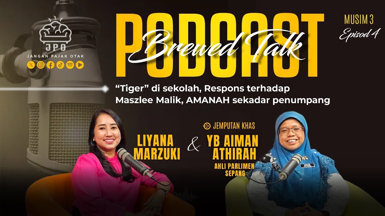'Tiger' di sekolah, Respons terhadap Maszlee Malik, AMANAH sekadar penumpang | JPOS3E4