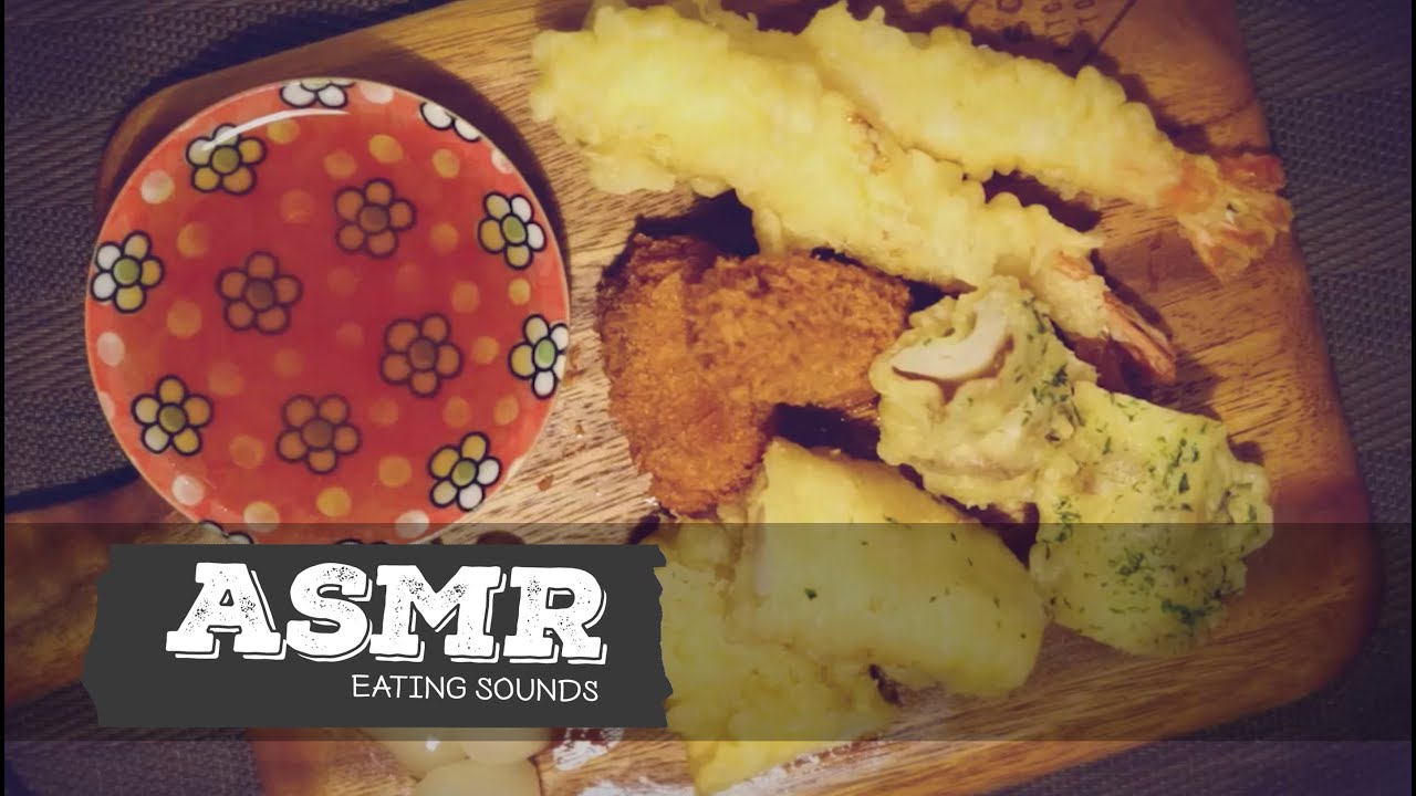 [ASMR]바삭바삭 튀김 이팅사운드/Fried foods Crunchy Eating Sounds/No talking/먹방