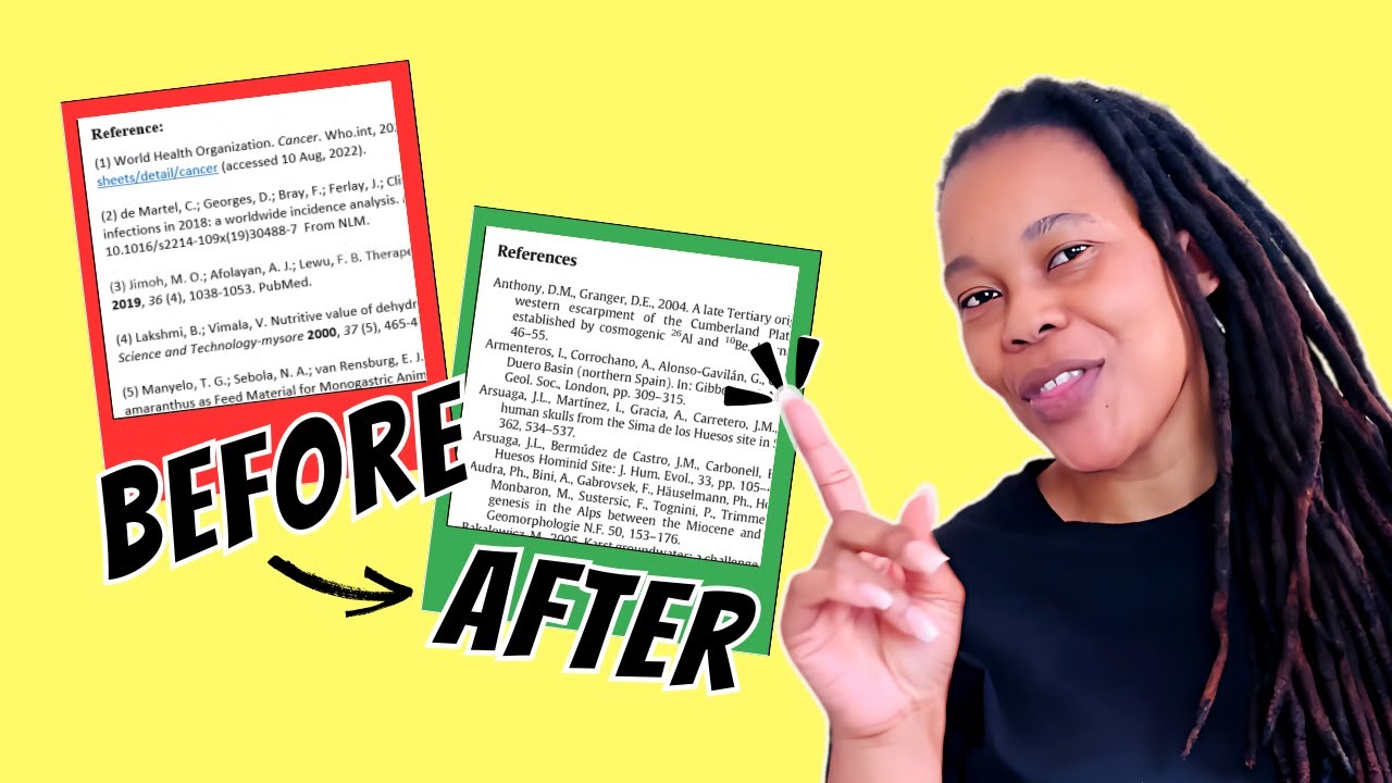 How to Format Your Reference List | Harvard Style