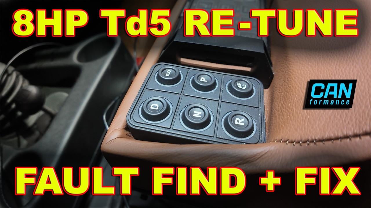Td5 ZF8HP Fault Find and Fix on a 2001 Defender from NORWAY!