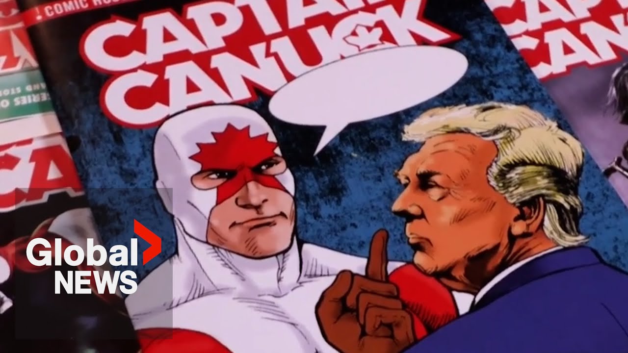 Captain Canuck slaps down Trump, Musk in comic inspired by US-Canada trade war