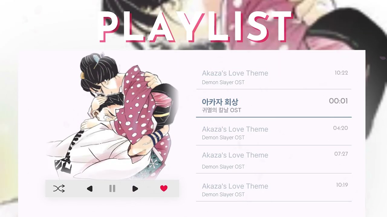 Akaza's Love Theme (1Hour) 