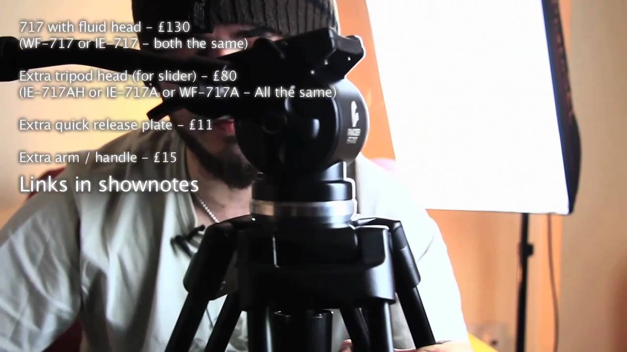 The best fluid head tripod for £130 - Fancier 717 (E-Image / Weifeng)